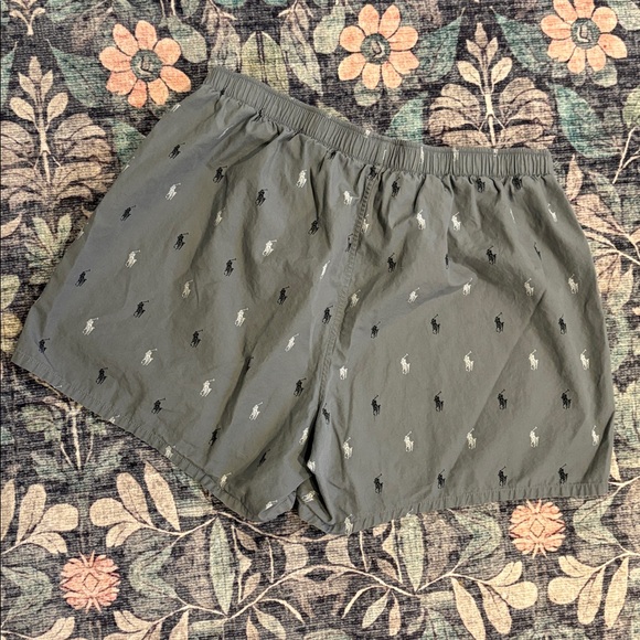 Polo Ralph Lauren Men’s Classic Fit 100% Cotton Gray Pony Loungewear Shorts XL ! - Picture 4 of 10